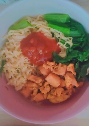 Foto resep Mie ayam sederhana