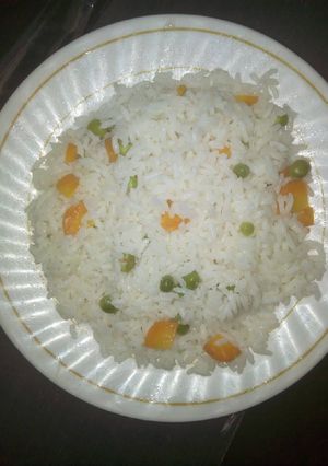 A picture of Vegetables rice.