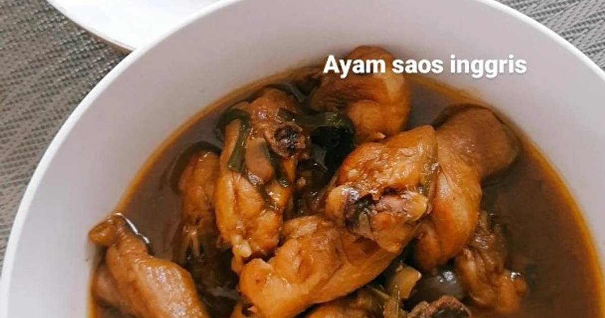 Resep Ayam Saos Inggris oleh felicia Kwan - Cookpad