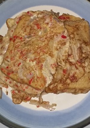 A picture of Egg bread toast.