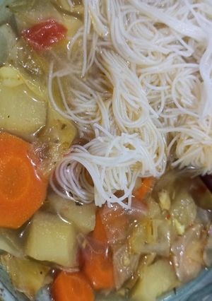 A picture of Noodle Stew.