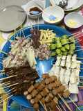 ปิ้งย่างหม่าล่า (ส่วนผสมพริกหม่าล่าหมักหมู)