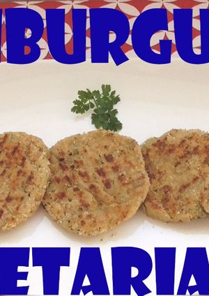 Una foto de Hamburguesas vegetarianas (receta rápida)