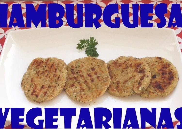 Hamburguesas vegetarianas (receta rápida)