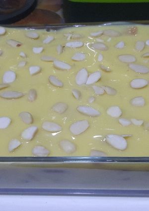 صورة لوصفة بسكوت بالكاستر واللوز 😋😋