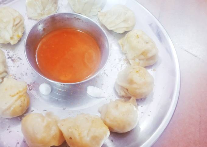 Whole wheat flour momos