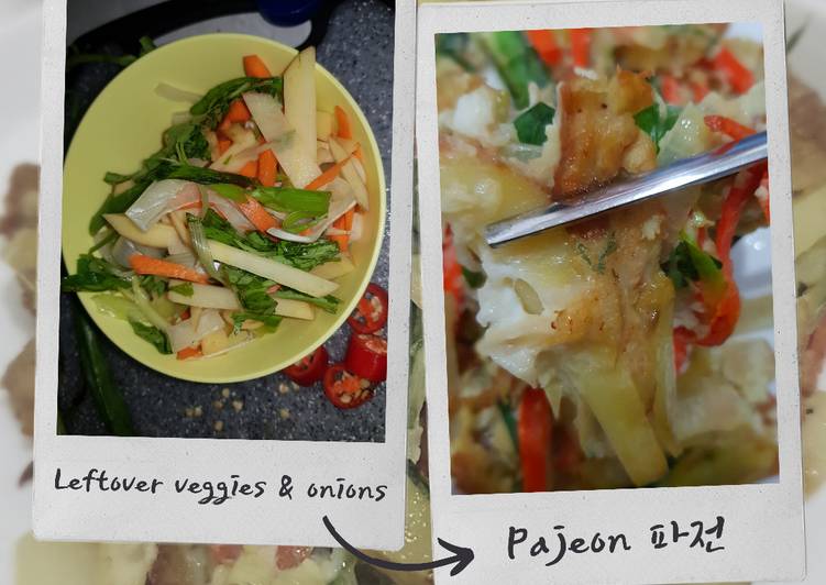 Pajeon 파전 (Pancake Bawang/Pancake Sayur Korea)