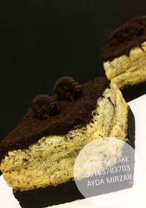 عکسی از دستور چیز کیک اورئو