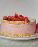 Torta mousse alle fragole