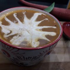 A picture of Mix veg soup.