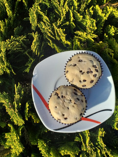 Una foto de Muffins con chispas de chocolate