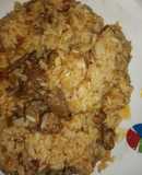 Guiso de arroz con carne😋