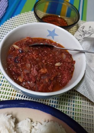 A picture of Ginisang Corned Beef | My Style | Pinoy Style.