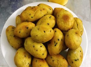 Hình của món Khoai lang kén.