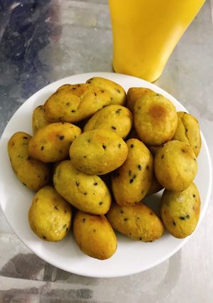 Hình của món Khoai lang kén.