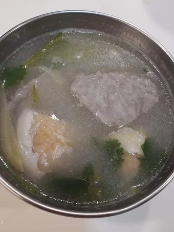 Langkah Mudah untuk Membuat Resep Soup kepala salmon dan taro/talas yang  Bikin Ketagihan Anti Ribet, Lezat Sekali