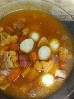 Foto resep Sup merah pembangkit selera makan