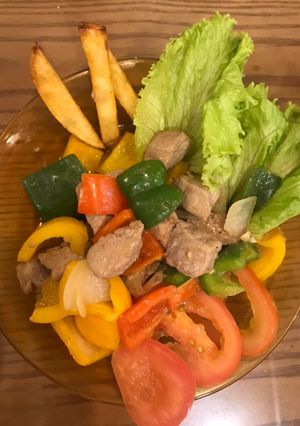 Hình của món Bò lúc lắc.