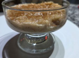 Una foto de Arroz con Leche Deslactosada y Azúcar Mascabo