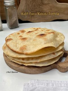 Foto resep Kulit Taco /Kebab/Tortilla Simple