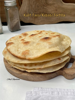 Foto resep Kulit Taco /Kebab/Tortilla Simple