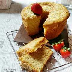 รูปของ Chiffon cake keju