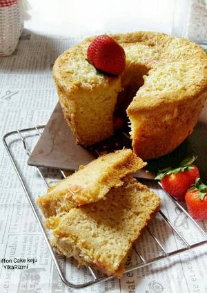 Foto resep Chiffon cake keju