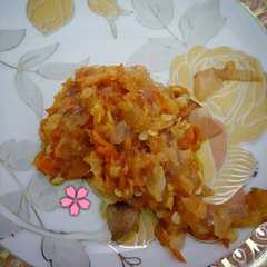 A picture of Sambal bawang.