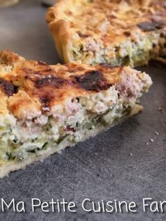 Une photo de Quiche courgette/thon