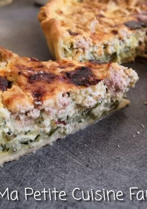 Une photo de Quiche courgette/thon