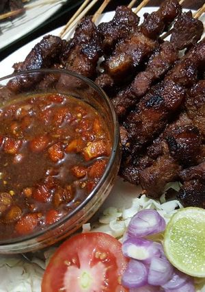 Foto resep Sate babi non halal