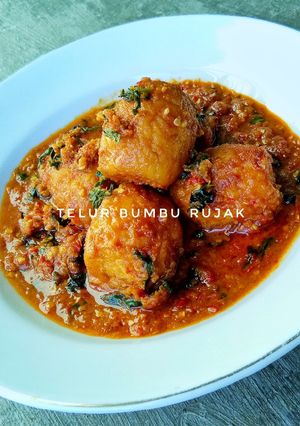 Foto resep Telur Bumbu Rujak