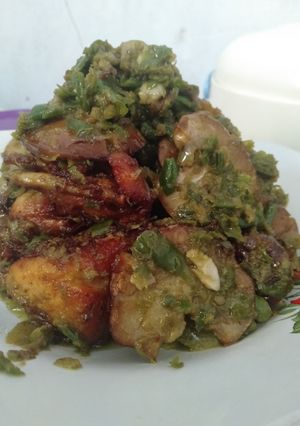 Foto resep Ayam Goreng Cabe Ijo