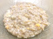 Gambar bubur oat telur