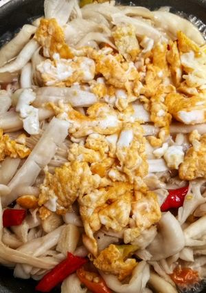 Foto resep Oseng Jamur Saus Tiram Bumil