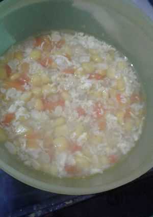 Foto resep Sup ayam jagung (mpasi 1+)