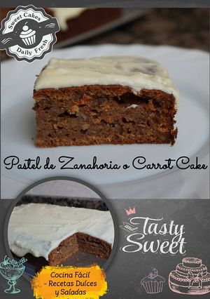 Una foto de Tarta de Zanahoria o Carrot Cake