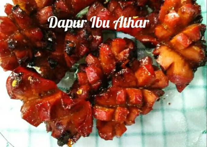 Resep Sosis Bakar Manis Pedas Oleh Tiara Isma A Cookpad