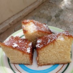A picture of Semovita Cake -Basbousa.