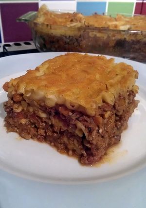 A picture of Vickys Eat One Freeze One Lasagne, GF DF EF SF BF.