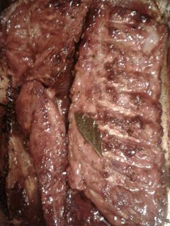 Una foto de Costillas de cerdo BBQ