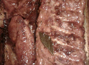 Una foto de Costillas de cerdo BBQ