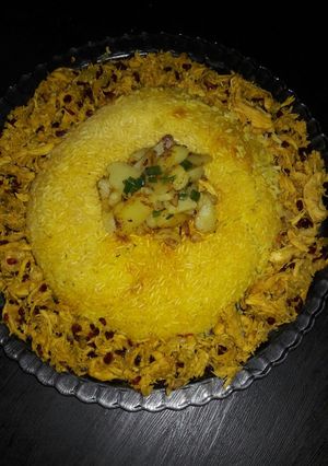 عکسی از دستور مرغ ریش😄