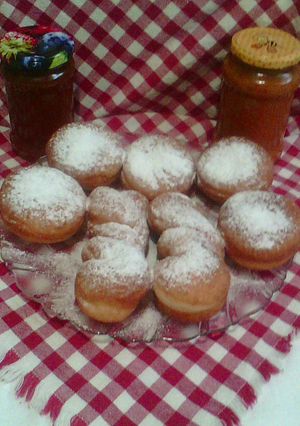 Burgonyás, fonatos fánk recept fotója