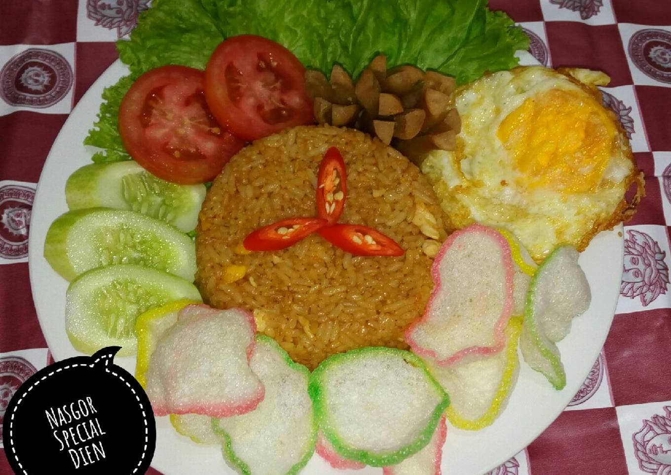 Nasi goreng special pake telur