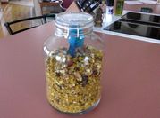 A picture of pumpkin seed granola