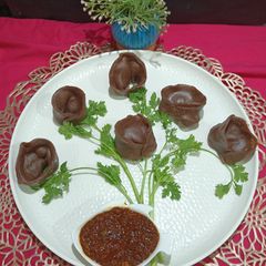 A picture of Healthy Starters Ragi Vegetable Momo.