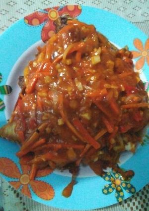 Foto resep Ikan nila asam manis
