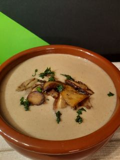 Gomba krémleves recept fotója