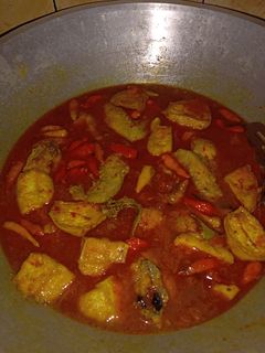 Foto resep Rujak ayam kuah